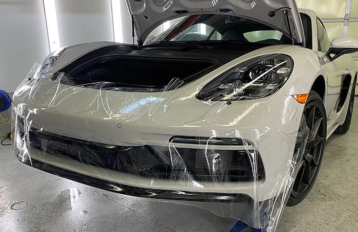 Porsche Xpel PPF application